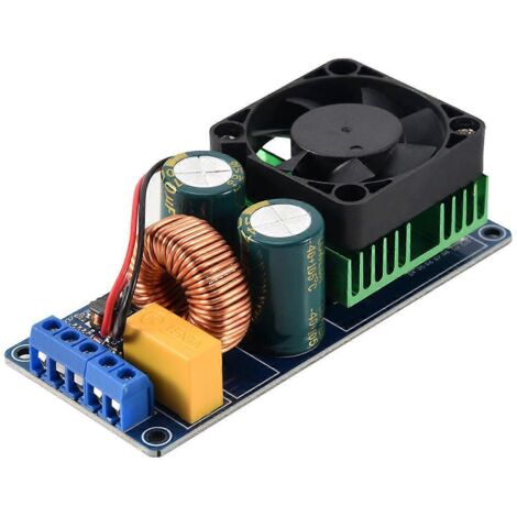 Carte d'amplificateur de puissance numérique mono Hi-Fi de classe D IRS2092S 500 W 58-70 V (1/5)