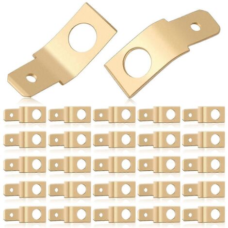 Adaptateur de déconnexion sans soudure non isolé, cosse mâle 1/4 pouce, lot de 25 (1/5)