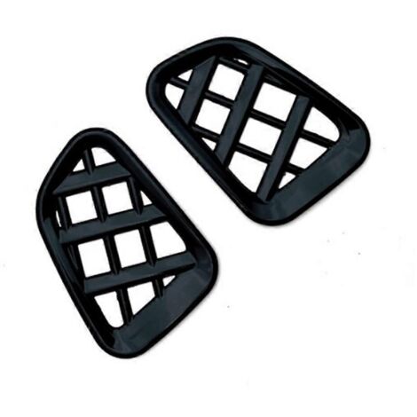 Autocollant de garniture de grille d'aération de climatisation de voiture pour noir-- (1/5)