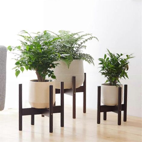 Support pour pot de fleurs nordique pour balcon ou salon, support pour pot de radis vert, taille S (1/5)