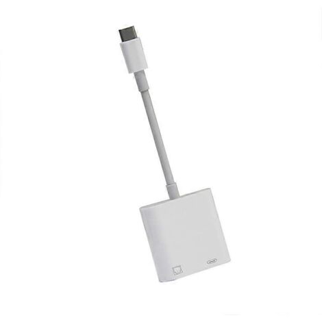 Adaptateur Ethernet OTG Type C USB C vers RJ45 Convertisseur Ethernet 100 Mbits-- (1/5)