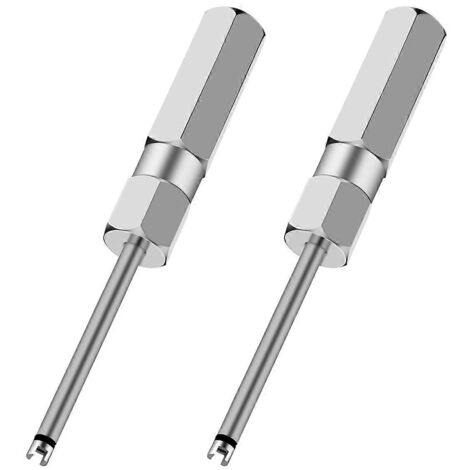 Kit de 2 outils pour retirer l'obus de valve, tournevis inclus. (1/5)