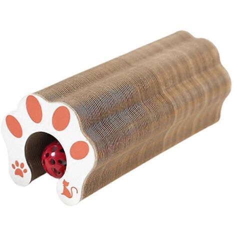 Jouet accordéon pour chat, balle à griffer pour chat, circuit à griffer accordéon pour chat (1/5)