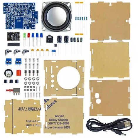Kit électronique pour enceinte Bluetooth à monter soi-même --- (1/5)