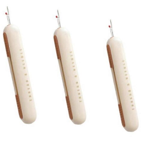 Découseur extensible 2 en 1, outil de couture manuel, jaune (1/5)