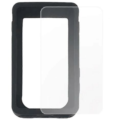 Étui de protection en silicone pour GPS de vélo avec film protecteur --- (1/5)