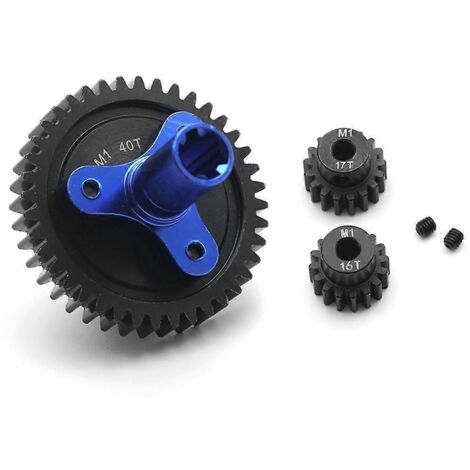 Kit d'embrayage à arbre droit pour voiture RC 1/10 Arrma 40T+16+17T-- (1/5)