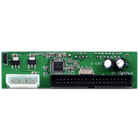 adaptateur convertisseur SATA femelle 2,5 pouces 7+15 broches vers IDE 3,5 pouces (1/5)