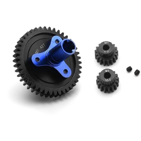 Kit d'embrayage à arbre droit pour voiture RC 1/10 Arrma 42T+16+17T-- (1/5)