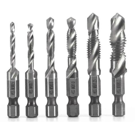 pièces M3 M5 M6 M8 M10 4341 Foret à tarauder composite plaqué titane-- (1/5)