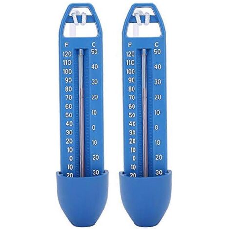 Lot de 2 thermomètres de piscine faciles à utiliser - Accessoires de piscine (1/5)