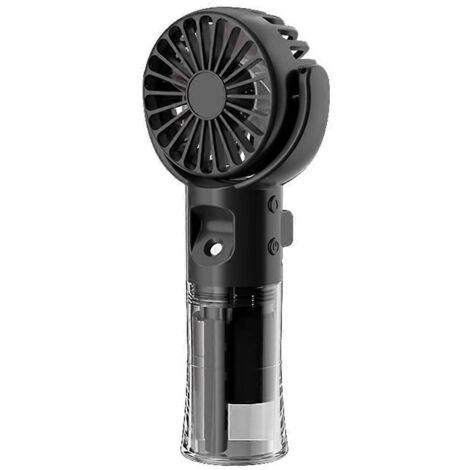 Ventilateur brumisateur portable F4, humidificateur, à suspendre autour du cou, noir (1/5)