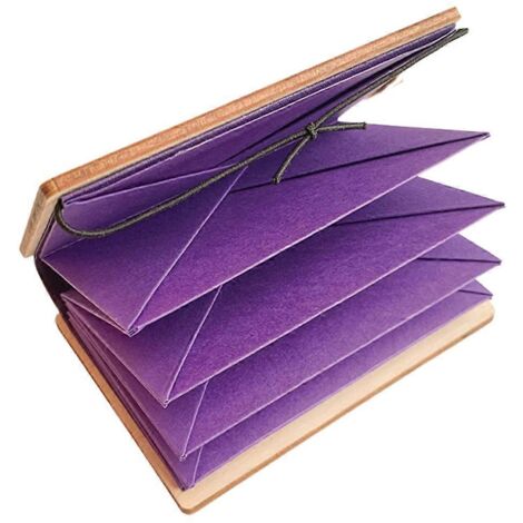 Porte-cartes de remise de diplômes, boîte à cartes-cadeaux, argent de fête violet -- (1/5)