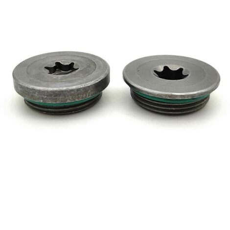 1 jeu de capuchons de vis concaves et convexes pour dents d'arbre à cames -- (1/5)