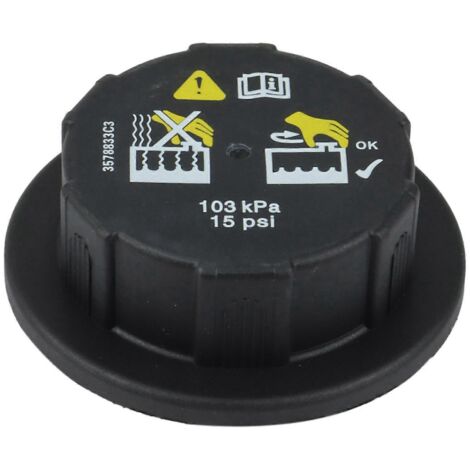 Bouchon de réservoir de liquide de refroidissement 3578833C3 pour F650 F750 2004-2015, Noir-- (1/5)