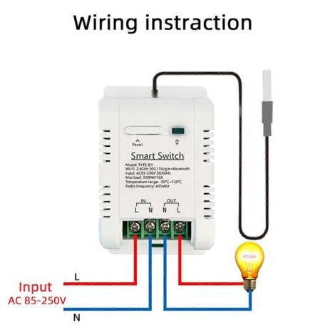 Télécommande RF433, télécommande vocale Alexa, contrôleur C-- (1/5)