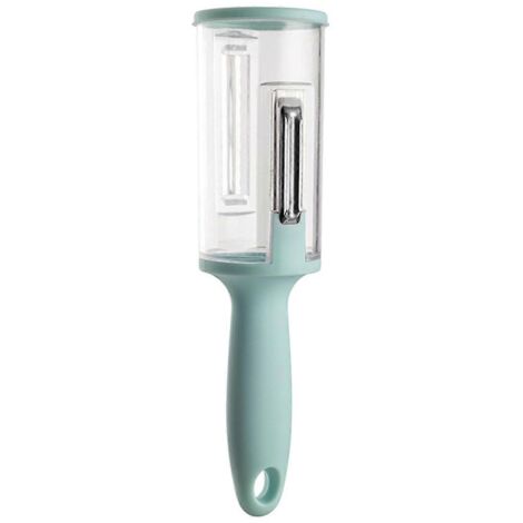 Éplucheur multifonctionnel avec boîte de rangement pour éplucher les légumes et les fruits. (1/5)