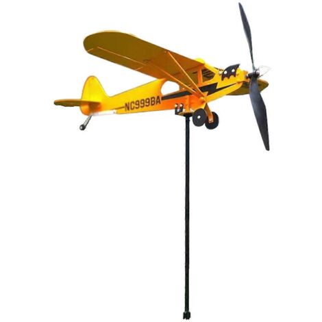 Girouette métallique pour avion, indicateur de direction du vent pour toiture extérieure, L--