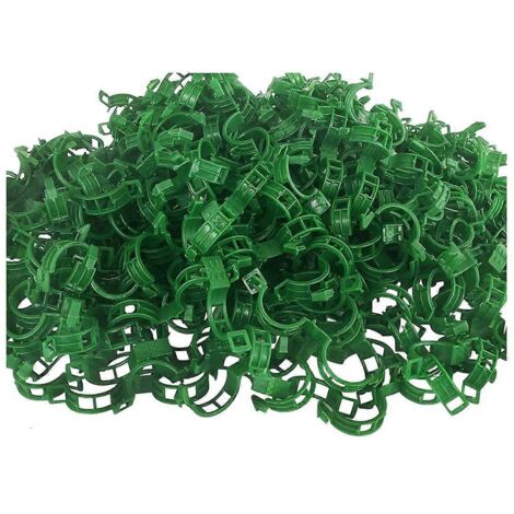 200 clips de support pour plantes, clips pour tomates, supports verts (1/5)