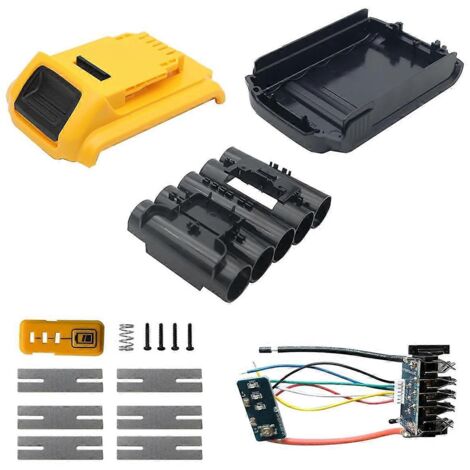 Boîtier en plastique pour batterie 20V 5 cellules 18650 (1/5)