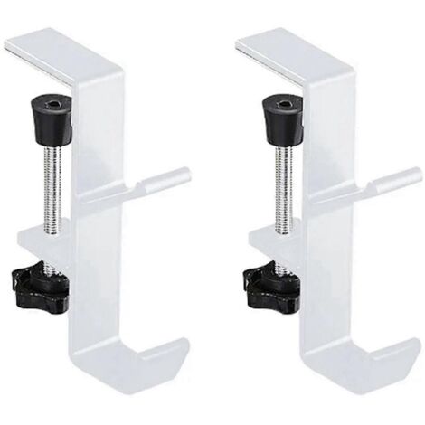 Support mural/de table sans perforation pour sac de frappe, blanc (1/5)