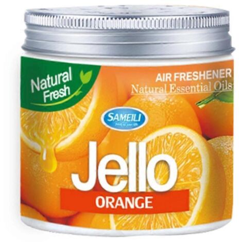 Désodorisant parfumé pour voiture 220g Jello, aromathérapie, orange (1/5)