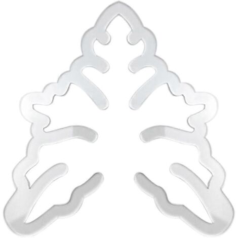 1 support en plastique pour tige de plante, support de maintien réutilisable pour plantes, A-- (1/5)