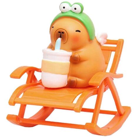 Modèle miniature de fauteuil à bascule Capybara (1 pièce) (1/5)