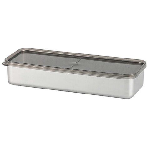Boîte de rangement alimentaire en acier inoxydable pour la cuisine, 1000 ml (1/5)