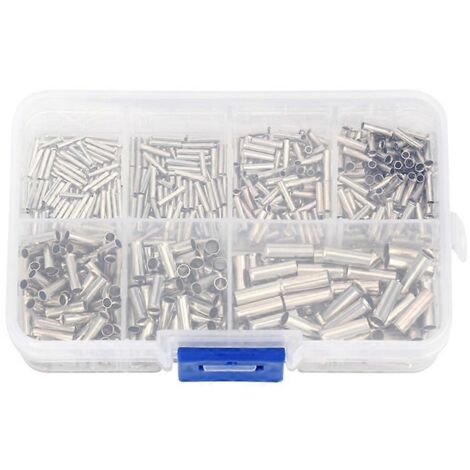 600 pièces de fil de cuivre étamé nu non isolé, de section 0,5 mm² à 6 mm², de calibre 22 à 10 AWG. (1/5)
