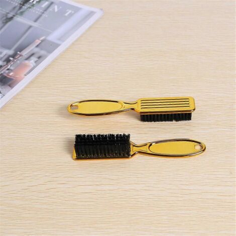 Brosse de nettoyage Fade, peigne, ciseaux, brosse dorée, lot de 3 (1/5)