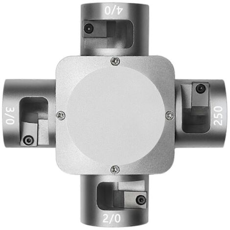 U21051 Pince à dénuder pour gros câbles 2/0-250, câble en acier de grande taille (1/5)