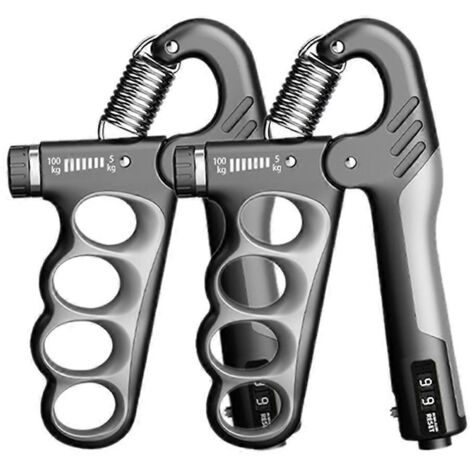 Lot de 2 renforceurs de poigne pour le développement musculaire 11-220 lbs C-- (1/5)