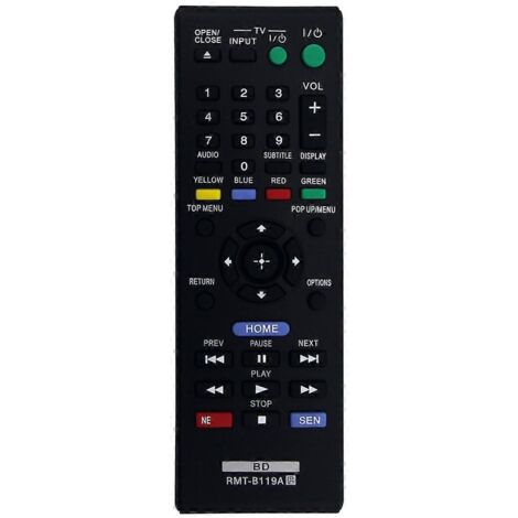Télécommande B119A pour lecteur DVD Blu-ray -BX59-- (1/5)
