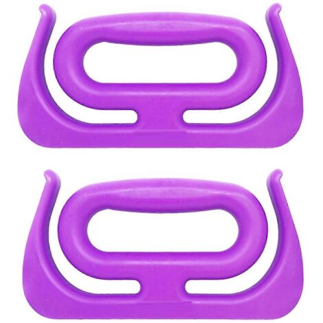 Porte-sacs d'épicerie avec poignée - Multi-usage - Violet (1/5)