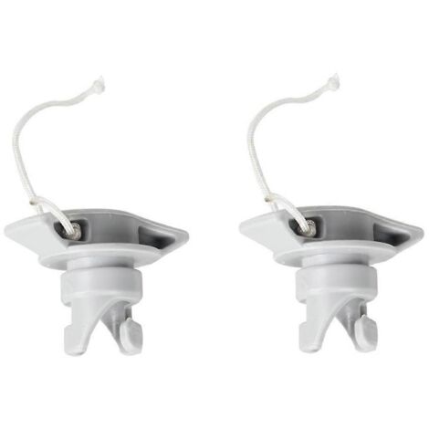 2 pièces de 8 trous pour bouchon de valve de gonflage de bateau gonflable (1/5)