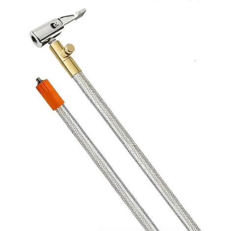 Tuyau de rechange allongé pour compresseur d'air et gonfleur de pneus, pour une protection optimale --- (1/5)