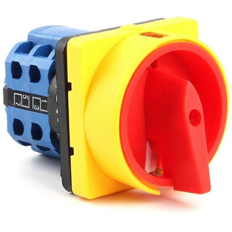 Interrupteurs sectionneurs 20 A OFF-ON 4 pôles, cadenas 48 x 48 mm, à came rotative (1/5)