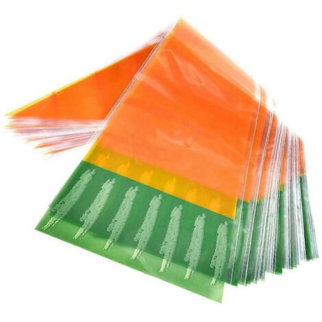 Sachets à friandises en forme de cône à motif de carottes pour Pâques et Noël (1/5)