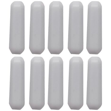 10 barres d'agitation magnétiques en PTFE pour laboratoire (7 x 25 mm) (1/5)