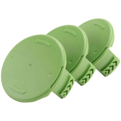 Lot de 3 bouchons de bobine pour débroussailleuse Greenworks 21332 21342 24 volts 40 V (1/5)