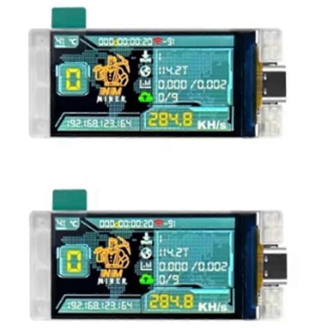 kits NerdMiner 285KH/s BTC Solo Miner avec WiFi et faible consommation d'énergie -- (1/5)