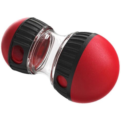 Jouet pour chien rouge Super Ball Slow Food qui fait tourner les aliments et fuit-- (1/5)