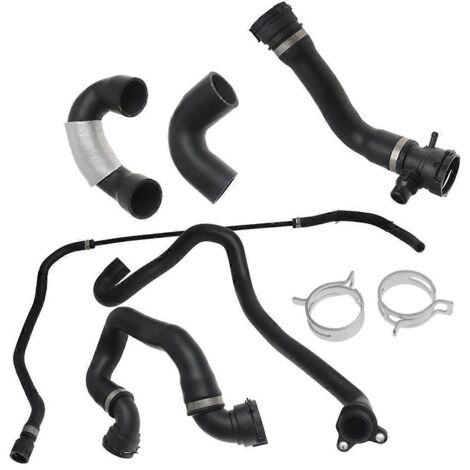 Kit de 6 tuyaux de refroidissement pour radiateur pour 135i 07-10 17128570061-- (1/5)