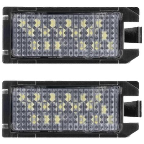 Lampe LED blanche pour plaque d'immatriculation 68228931AA pour-- (1/5)