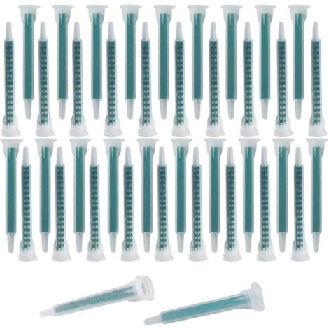 Buse de mélange époxy 40 pièces 50 ml/1,7 oz (rapport 1:1/1:2) 16 éléments-- (1/5)