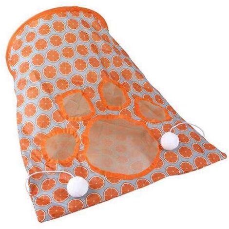 sacs tunnel pour chats d'intérieur, nouveau jouet tunnel de jeu pour chats d'intérieur-- (1/5)