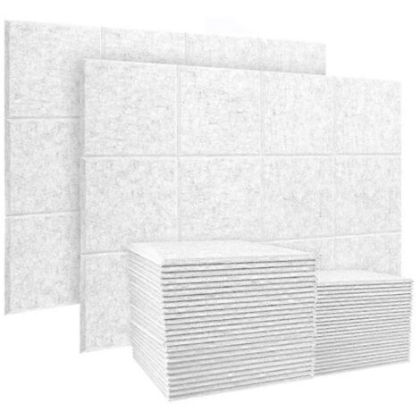 Lot de 20 panneaux acoustiques, pour la décoration murale et le traitement acoustique. (1/5)