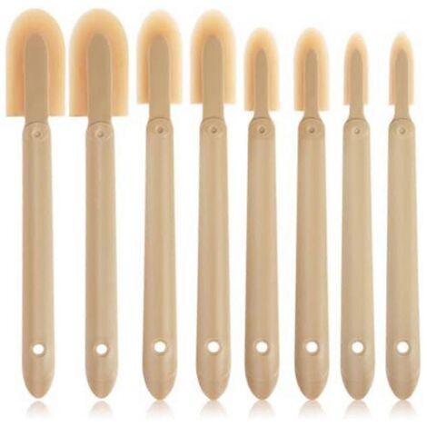 Kit d'outils de calfeutrage en caoutchouc 8 pièces pour plinthes en brique et cuisine (1/5)