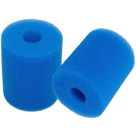 Lot de 2 éponges filtrantes pour filtre de type H, mousse filtrante -- (1/5)